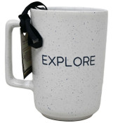Wholesale - Tall Mug with debossed "Explore" Nicole Miller C/P 36